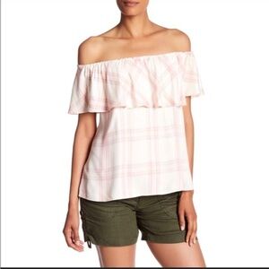 Sanctuary Misha Off the Shoulder Top Size S